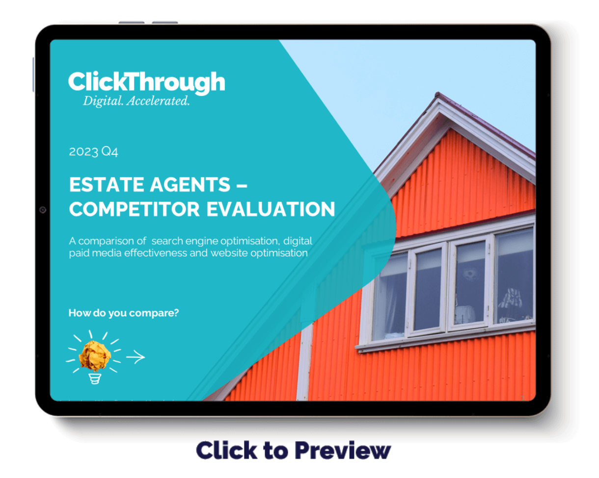 UK Estate Agents Digital Marketing Benchmark Report, Q4 2023